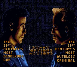 Demolition Man: tela de título
