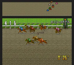 Derby Jockey - Kishu Ou e no Michi: gameplay