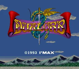Dual Orb - Seirei Tama Densetsu: tela de título