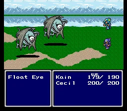 Final Fantasy IV - Easy Type: gameplay