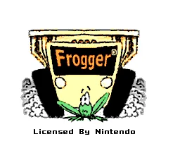 Frogger: tela de título