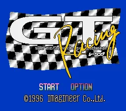 GT Racing: tela de título