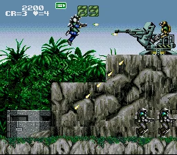 GunForce: gameplay