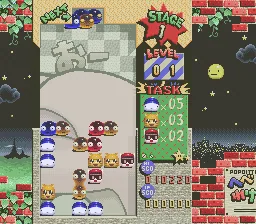 Hebereke's Popoitto: gameplay