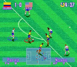 International Superstar Soccer Deluxe: gameplay