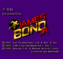 James Bond Jr: tela de título