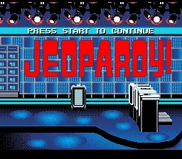 Jeopardy! - Sports Edition: tela de título