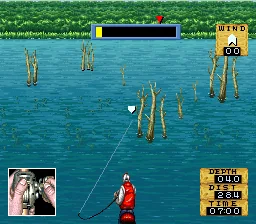 Jimmy Houston's Bass Tournament U.S.A.: gameplay