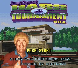 Jimmy Houston's Bass Tournament U.S.A.: tela de título