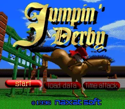 Jumpin' Derby: tela de título