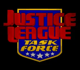 Justice League Task Force: tela de título