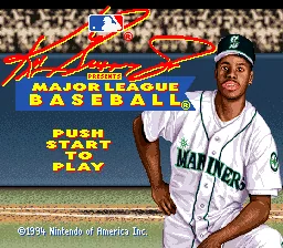 Ken Griffey Jr. Presents Major League Baseball: tela de título