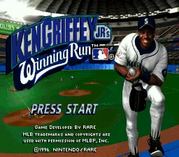 Ken Griffey Jr.'s Winning Run: tela de título