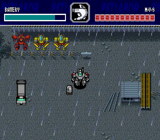 Kidou Keisatsu Patlabor: gameplay