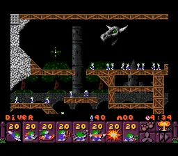 Lemmings 2 - The Tribes: gameplay
