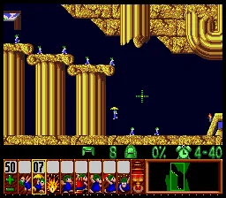 Lemmings: gameplay