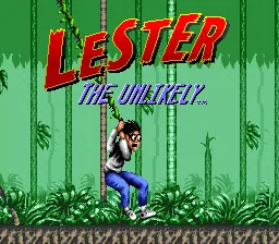 Lester the Unlikely: tela de título