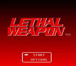 Lethal Weapon: tela de título