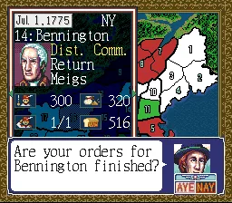 Liberty or Death: gameplay