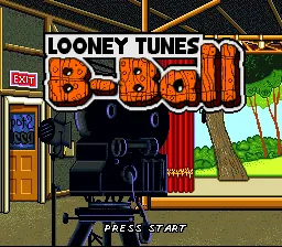 Looney Tunes B-Ball: tela de título
