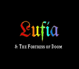 Lufia & the Fortress of Doom: tela de título