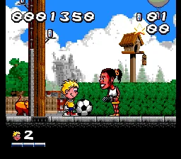 Marko's Magic Football: gameplay