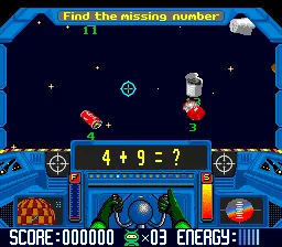 Math Blaster - Episode 1: gameplay