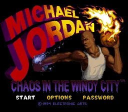Michael Jordan - Chaos in the Windy City: tela de título