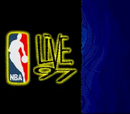 NBA Live 97: tela de título