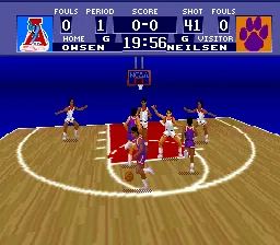 NCAA Basketball: gameplay
