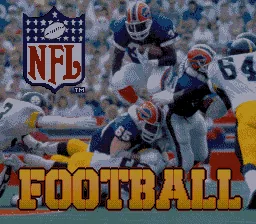 NFL Football: tela de título
