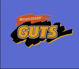 Nickelodeon GUTS: tela de título