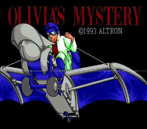 Olivia no Mystery: tela de título