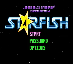 Operation Starfi5h: tela de título