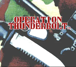 Operation Thunderbolt: tela de título