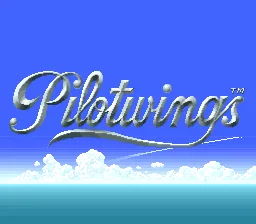 Pilotwings: tela de título