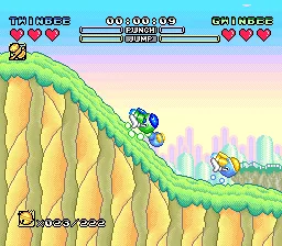 Pop'n TwinBee - Rainbow Bell Adventures: gameplay