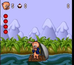 Porky Pig's Haunted Holiday: gameplay