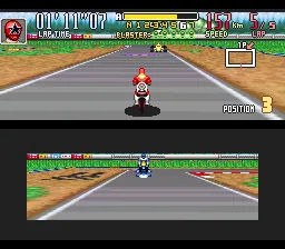 Power Rangers Zeo - Battle Racers: gameplay