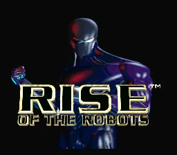 Rise of the Robots: tela de título