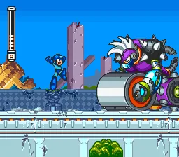 Rockman 7 - Shukumei no Taiketsu!: gameplay