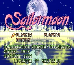 Sailormoon: tela de título