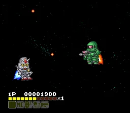SD Kidou Senshi Gundam - V Sakusen Shidou: gameplay