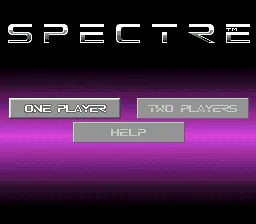 Spectre: tela de título