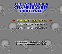 Sports Illustrated - Championship Football & Baseball: tela de título