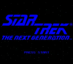 Star Trek - The Next Generation - Future's Past: tela de título