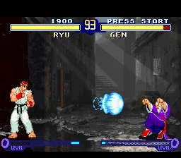 Street Fighter Alpha 2: gameplay