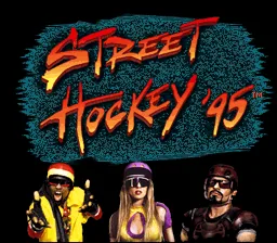 Street Sports - Street Hockey '95: tela de título