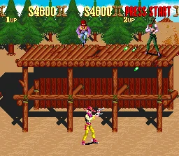 Sunset Riders: gameplay