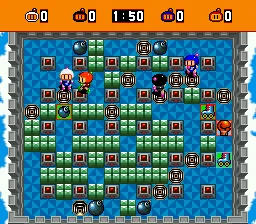 Super Bomberman: gameplay